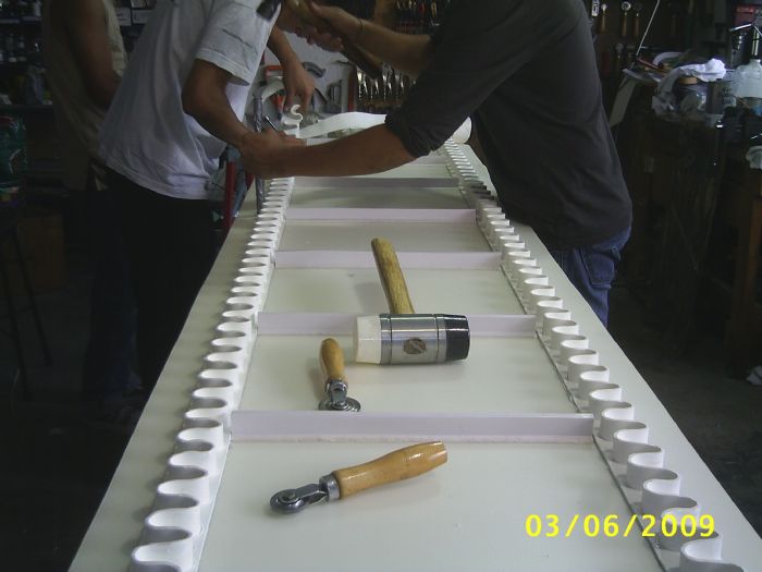Modificación de bandas transportadoras.